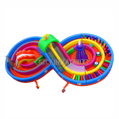Inflatable Obstacle Courses - Outdoor Kids Inflatable Obstacle Course