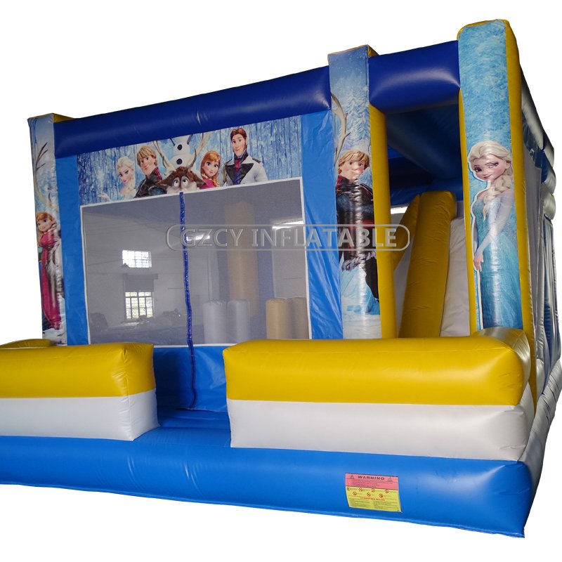 Frozen Inflatable Bouncer Slide Combo
