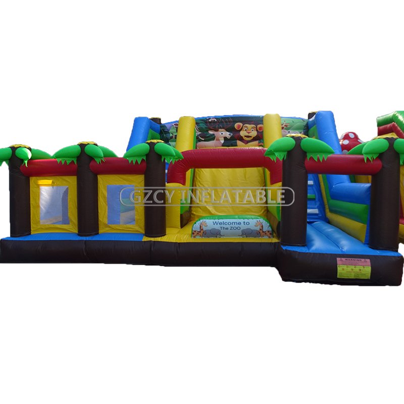 Zoo Inflatable Castle