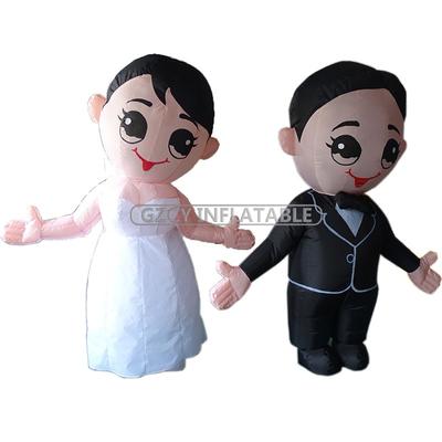 Inflatable Cartoon - The bride and groom