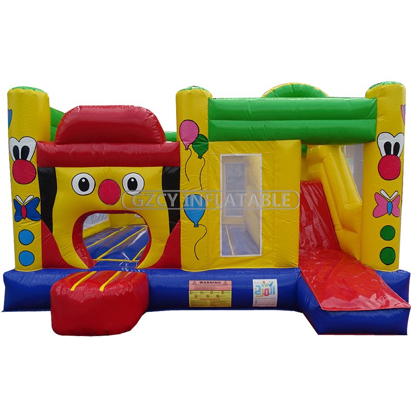 Happy Clown Inflatable Bouncer Party Jumpers For Sale