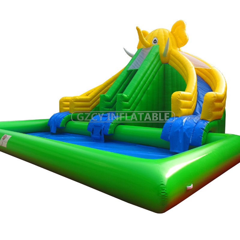 Elephant Inflatable Pool Slide