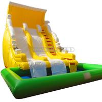 Outdoor Giant Inflatable Pool Water Slide