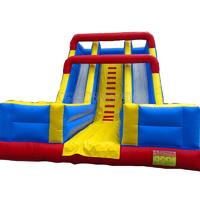 Double Lane Commercial Inflatable Slide