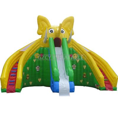 Children's Entertainment Elephant Inflatable Slide