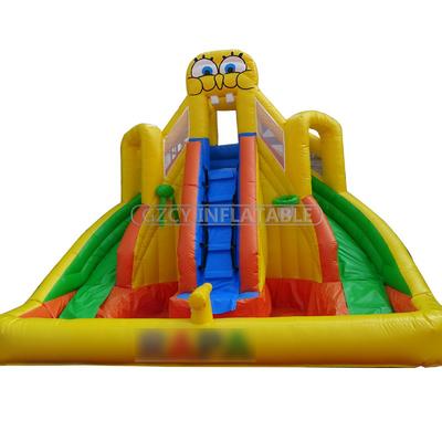 Backyard Used Kids Inflatable Water Slide/ Wet Slide