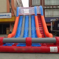 Beautiful Commercial Gaint Colorful Inflatable Slide