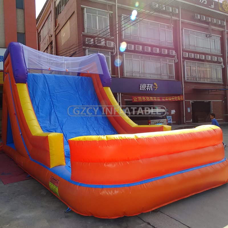 Inflatable General Design High Slide With Water Pool For Kids And Adults