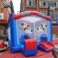 Racing Inflatable Bouncer For Toddlers