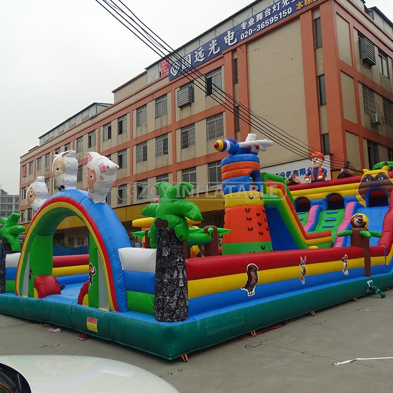 Outdoor Giant Inflatable Playground On Sale