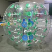 Green Dot Inflatable Body Ball Human Ball Bumper Ball