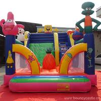 SpongeBob Inflatable Slide For Backyard