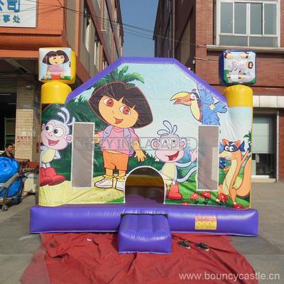 Popular Inflatable Bouncer House Dora Bouncer For Kids