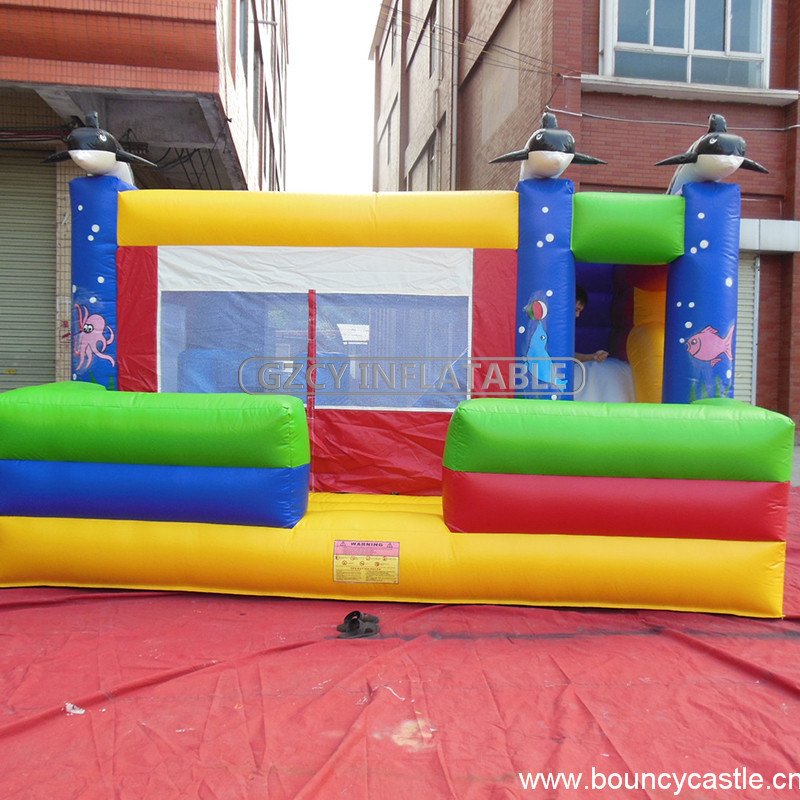 Hot sales inflatable air bouncer house jumping castle for amusement park