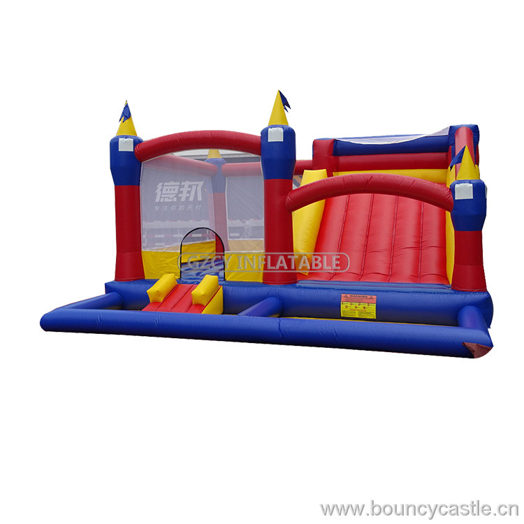 Hot Sale Inflatable Bounce House Water Slide Combo