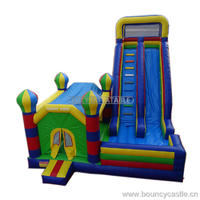 Carnival Inflatable Jumping Castle Bouncy House With Slide