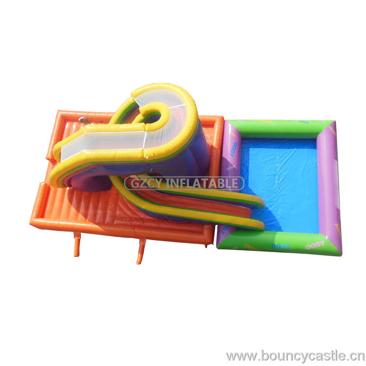 Giant Inflatable Slide For Pool