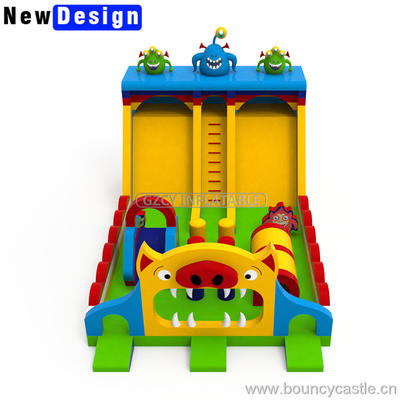 Amusement Park Playground Alien Theme Giant Inflatable Fun City ND24